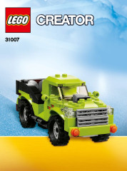 LEGO 31007 instructions page 1 – build guide