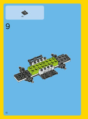LEGO 31007 instructions page 10 – build guide