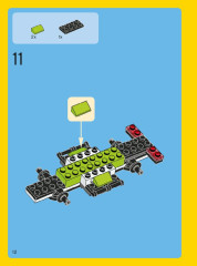LEGO 31007 instructions page 12 – build guide