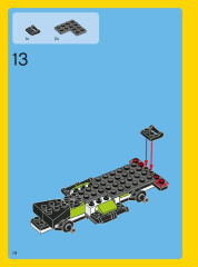 LEGO 31007 instructions page 14 – build guide