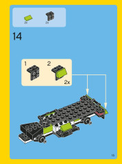 LEGO 31007 instructions page 15 – build guide