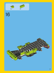 LEGO 31007 instructions page 17 – build guide