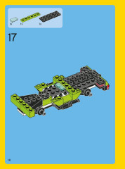 LEGO 31007 instructions page 18 – build guide