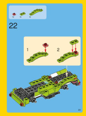 LEGO 31007 instructions page 23 – build guide
