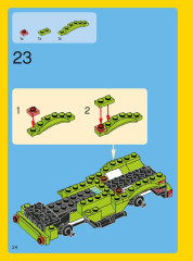 LEGO 31007 instructions page 24 – build guide