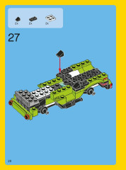 LEGO 31007 instructions page 28 – build guide