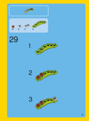 LEGO 31007 instructions page 31 – build guide