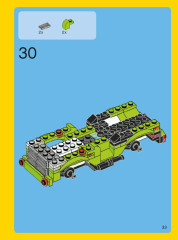 LEGO 31007 instructions page 33 – build guide