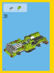 LEGO 31007 instructions page 34 – build guide