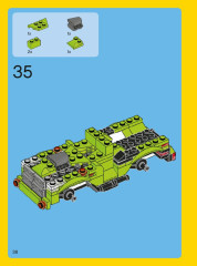 LEGO 31007 instructions page 38 – build guide