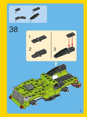 LEGO 31007 instructions page 41 – build guide
