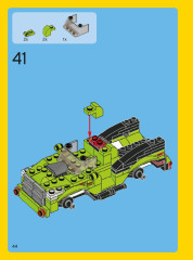 LEGO 31007 instructions page 44 – build guide