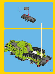 LEGO 31007 instructions page 47 – build guide