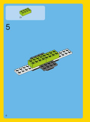 LEGO 31007 instructions page 6 – build guide