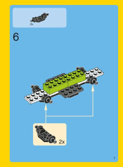 LEGO 31007 instructions page 7 – build guide