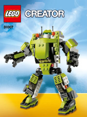 LEGO 31007 instructions page 1 – build guide