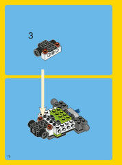 LEGO 31007 instructions page 12 – build guide