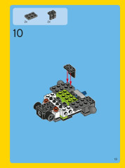 LEGO 31007 instructions page 13 – build guide