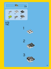 LEGO 31007 instructions page 15 – build guide