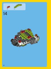 LEGO 31007 instructions page 18 – build guide