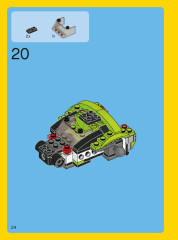 LEGO 31007 instructions page 24 – build guide