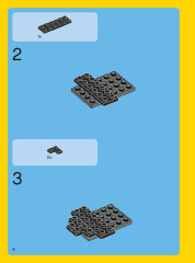 LEGO 31007 instructions page 4 – build guide