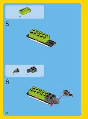 LEGO 31007 instructions page 42 – build guide