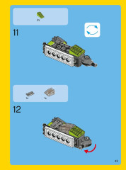 LEGO 31007 instructions page 45 – build guide