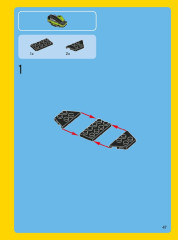 LEGO 31007 instructions page 47 – build guide
