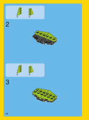 LEGO 31007 instructions page 48 – build guide