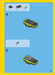 LEGO 31007 instructions page 49 – build guide