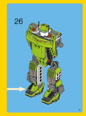 LEGO 31007 instructions page 51 – build guide