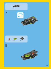 LEGO 31007 instructions page 55 – build guide