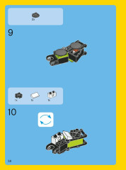 LEGO 31007 instructions page 56 – build guide