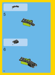LEGO 31007 instructions page 62 – build guide