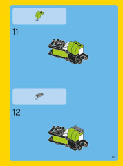 LEGO 31007 instructions page 65 – build guide