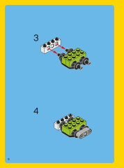 LEGO 31007 instructions page 8 – build guide