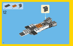 LEGO 31008 instructions page 12 – build guide