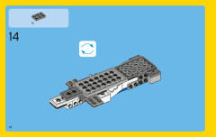 LEGO 31008 instructions page 14 – build guide