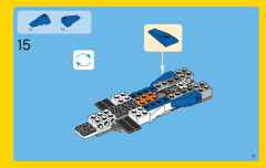 LEGO 31008 instructions page 15 – build guide