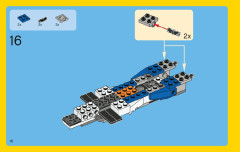 LEGO 31008 instructions page 16 – build guide