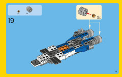 LEGO 31008 instructions page 19 – build guide