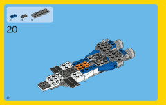LEGO 31008 instructions page 20 – build guide