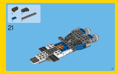 LEGO 31008 instructions page 21 – build guide