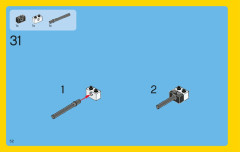 LEGO 31008 instructions page 52 – build guide