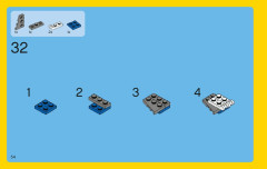 LEGO 31008 instructions page 54 – build guide