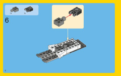 LEGO 31008 instructions page 6 – build guide