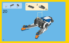 LEGO 31008 instructions page 26 – build guide