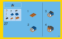 LEGO 31008 instructions page 33 – build guide
