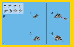 LEGO 31008 instructions page 62 – build guide
